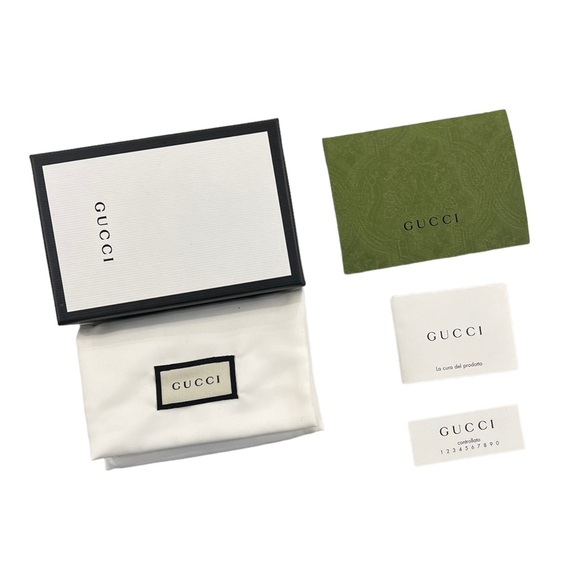 Gucci 3D Tiger Neo Vintage Monogram Card Holder Wallet - Picture 6 of 6